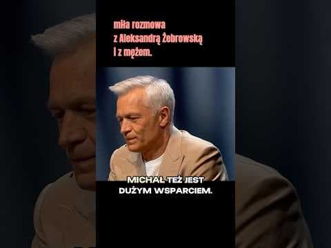 Wywiad z Aleksandrą Żebrowską i z mężem.
