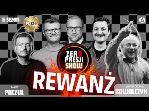ZERO PRESJI SHOW S5E5 - Kowal, Paczul, Ruciński, Sikora, Termos - rewanż