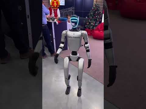 Niemiecki robot bardzo sprawnie pozdrawia rzymian.