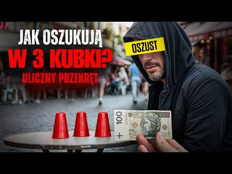 ZOBACZ TO zanim stracisz pieniądze – tak oszukują w 3 kubki!