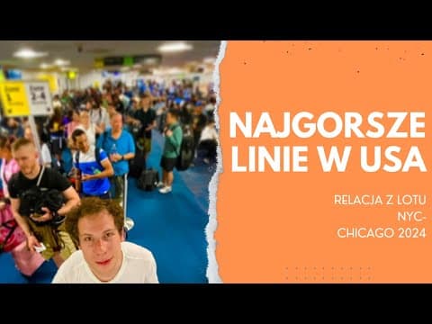 Najgorsze linie lotnicze w USA