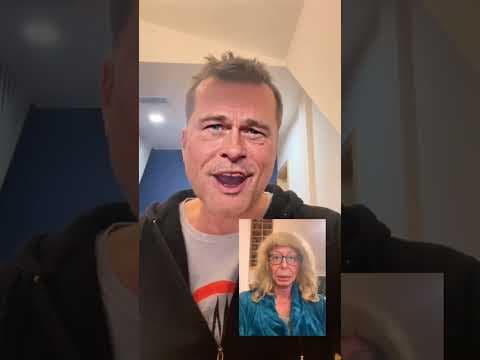 Brad Pitt na Walentynki