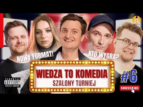 WIEDZA TO KOMEDIA - Minkiewicz, Sobaniec, Borkowski, Herring, Sikora (Turniej Komediowy)
