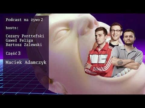 Podcast Na Żywo 2: Feliga / Ponttefski / Zalewski feat. Maciek Adamczyk cz. 3/3