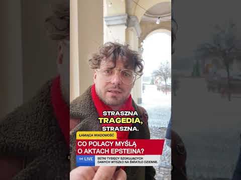 Co Polacy myślą o tzw aferze Epsteina?