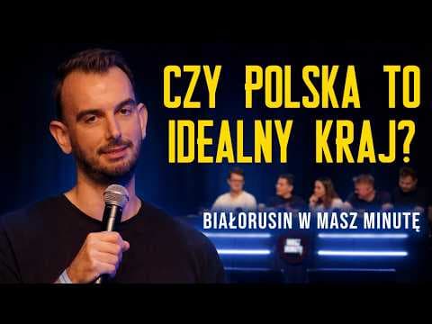 Michał Iljin w Masz Minutę | stand-up Białorusina po polsku
