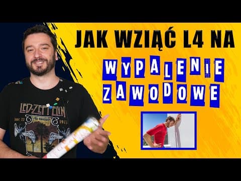 Jak wziąć L4 na wypalenie zawodowe | NEWSY BEZ WIRUSA | Karol Modzelewski