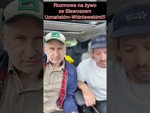 Rozmowa na żywo ze Sławoszem Uznańskim-Wiśniewskim!