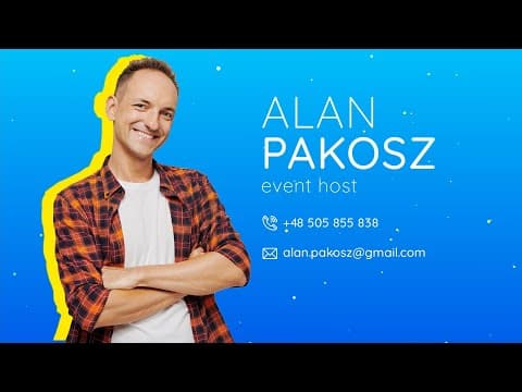 Konferansjer - Alan Pakosz