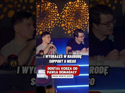 DOSTAŁ KOSZA OD PAWŁA DOMAGAŁY