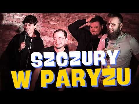 Machnicki Kasparek Zajda Chmiel | Stand-Up Kraków 2025 | Impro | Crowdwork | Szczury w Paryżu