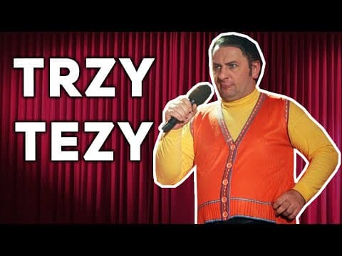 Halama - TRZY TEZY (zapowiedź do skeczu Rzucam Palenie) (stand-up)