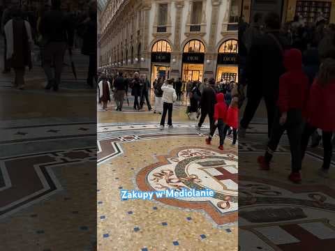 Zakupy w Mediolanie