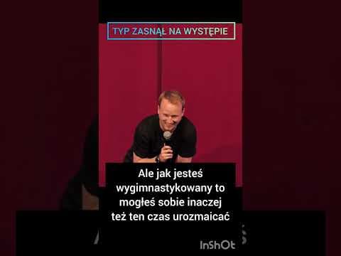 Typ zasnął na występie