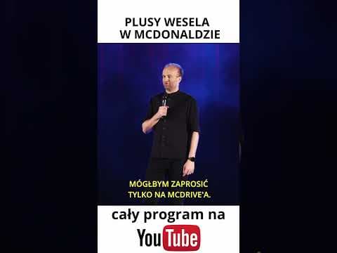 Wesele stand up Marcin Zbigniew Wojciech Mc Donald