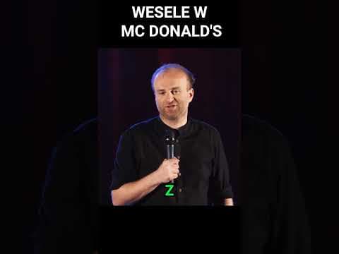 WESELE W MC DONALD'S Marcin Zbigniew Wojciech 2024
