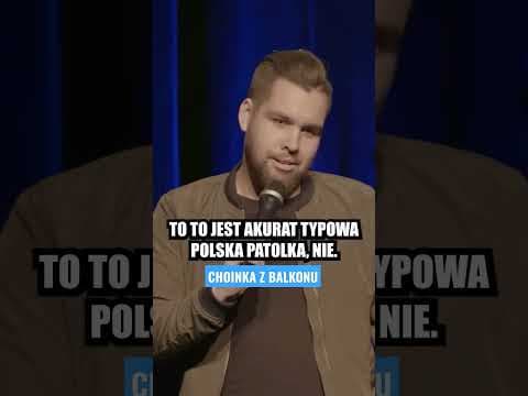CHOINKA Z BALKONU