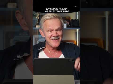CZY CEZARY PAZURA MA TALENT WOKALNY?