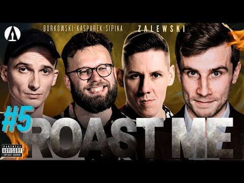 ROAST ME (odc.5) - Zalewski, Kasparek, Sipika, Borkowski (roast, stand-up, komedia)
