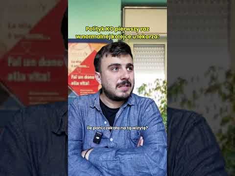 Polityk KO pierwszy raz w normalnej kolejce xD