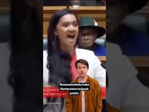 Nowo Zelandzka Haka w tłumaczeniu na polski. To żart śmieszne komedia parodia