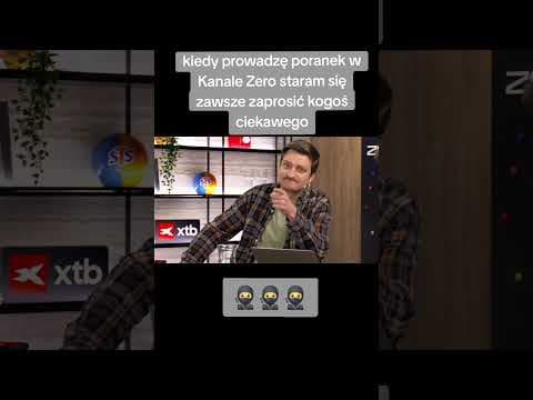 Kiedy prowadzę poranek w Kanale Zero, staram się zawsze zaprosić kogoś szczególnie ciekawego