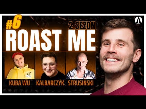 ROAST ME S2E6 - Kuba Wu, Kalbarczyk, Strusiński, Zalewski (roast, stand-up, komedia)