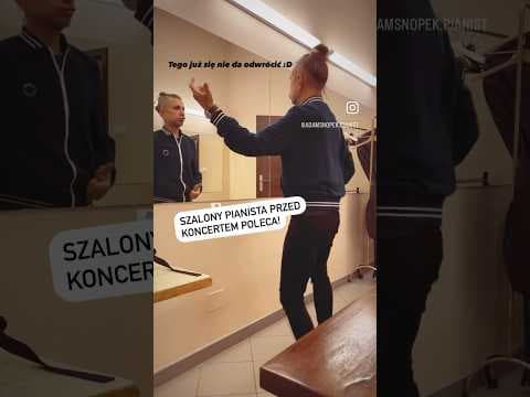Tymczasem w garderobie przed koncertem