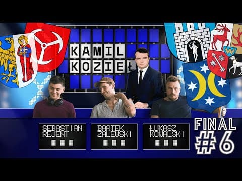 Turniej Wiedzy o Miastach : Kowalski, Kozieł, Rejent, Zalewski FINAŁ