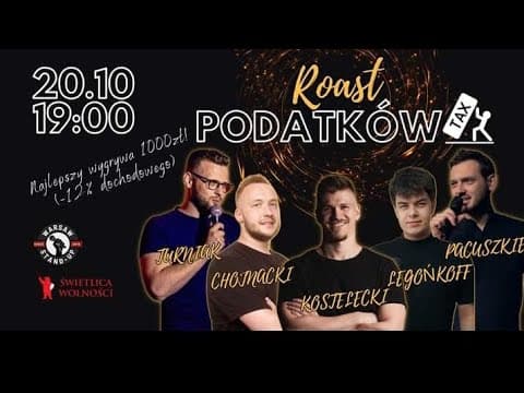 Bartek Pacuszkie - Roast Podatków 2023