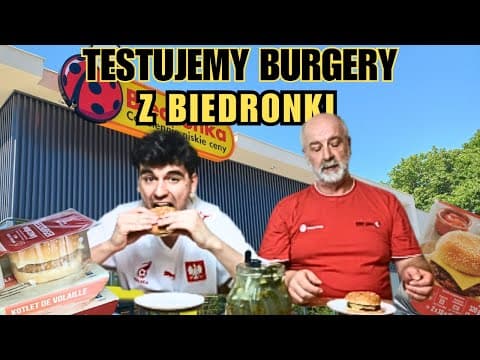 TESTUJEMY CHEESEBURGERA I SHOARME Z BIEDRONKI