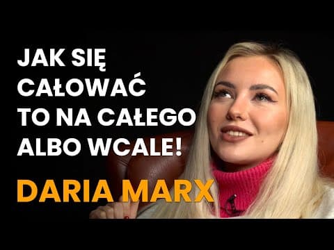 Daria Marx o kulisach showbiznesu, Black Eyed Peas na Sylwestrze i całowaniu
