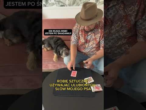 Robię sztuczkę używając ulubionych słów mojego psa