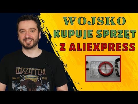 Wojsko kupuje sprzęt z AliExpress | NEWSY BEZ WIR*SA | Karol Modzelewski