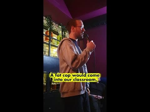 Heckler wants to be a cop - Gawel Feliga