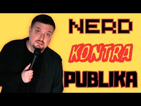 Nerd na scenie vs publiczność |Stand-up | Impro | Crowdwork | Bartek Chmiel | 2026