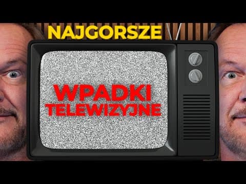 Największe wpadki w polskiej telewizji