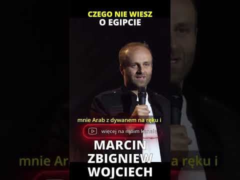 CZEGO NIE WIESZ O EGIPCIE stand-up Marcin Zbigniew Wojciech