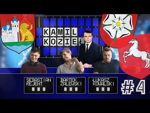 Turniej Wiedzy o Miastach : Kowalski, Kozieł, Rejent, Zalewski