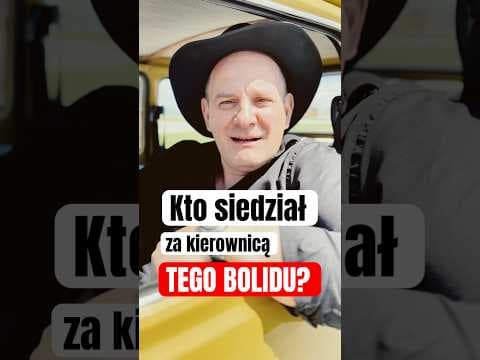 Ręka w góręKto siedział za kierownicą tego bolidu?