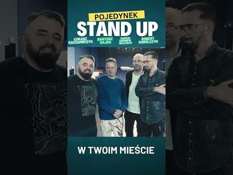 Pojedynek stand-up Kabaret Młodych Panów Marcin Zbigniew Wojciech stand-up