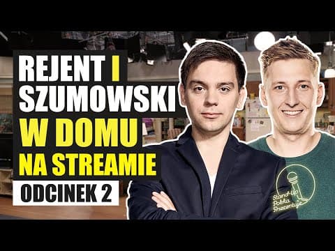 Rejent i Szumowski w domu na streamie - 002 - Koronawirus vs stand-up, trip DMT i unikanie śmierci
