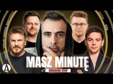 MASZ MINUTĘ S2E5 - Giza, Rejent, Minkiewicz, Kowalski, Sobaniec (roast, stand-up, komedia)