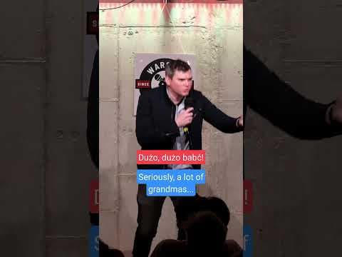An American Who Doesn't Speak Polish Tries Standup In Polish...