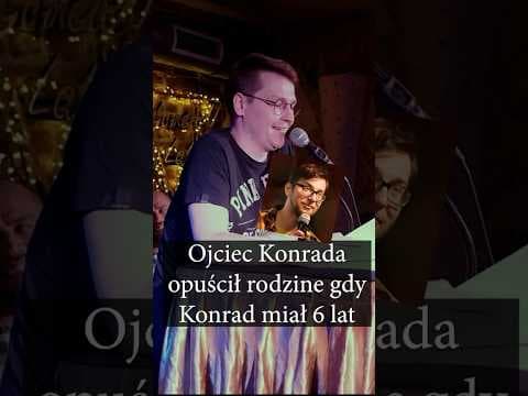 Fragment roastu Kasparka o relacji Konrada z ojcem.