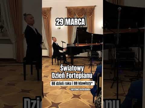 Dzień Fortepianu l Piano Day 88 dzień roku jak 88 klawiszy