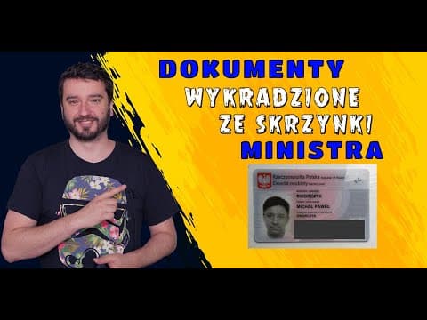 Dokumenty wykradzione ze skrzynki ministra | NEWSY BEZ WIR*SA | Karol Modzelewski