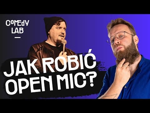 Krzysztof Kasparek | JAK ROBIĆ OPEN MIC | Bartek Chmiel | LABORATORIUM KOMEDII