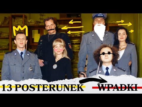 NAJWIĘKSZE WPADKI Z PLANU "13 Posterunku" - Reakcja Cezarego Pazury!