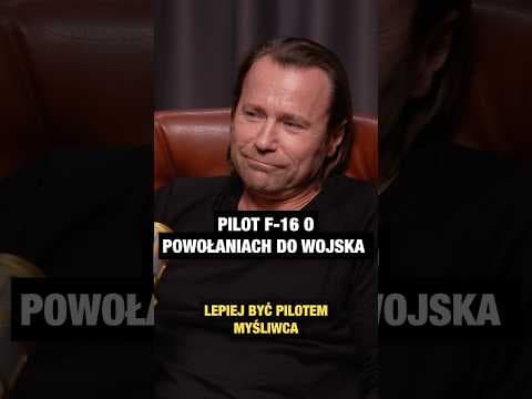Pilot F-16: lepiej być pilotem myśliwca niż…